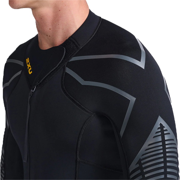 2026 2XU Mens Propel Swim Run Wetsuit MW5479c - Black / Ambition